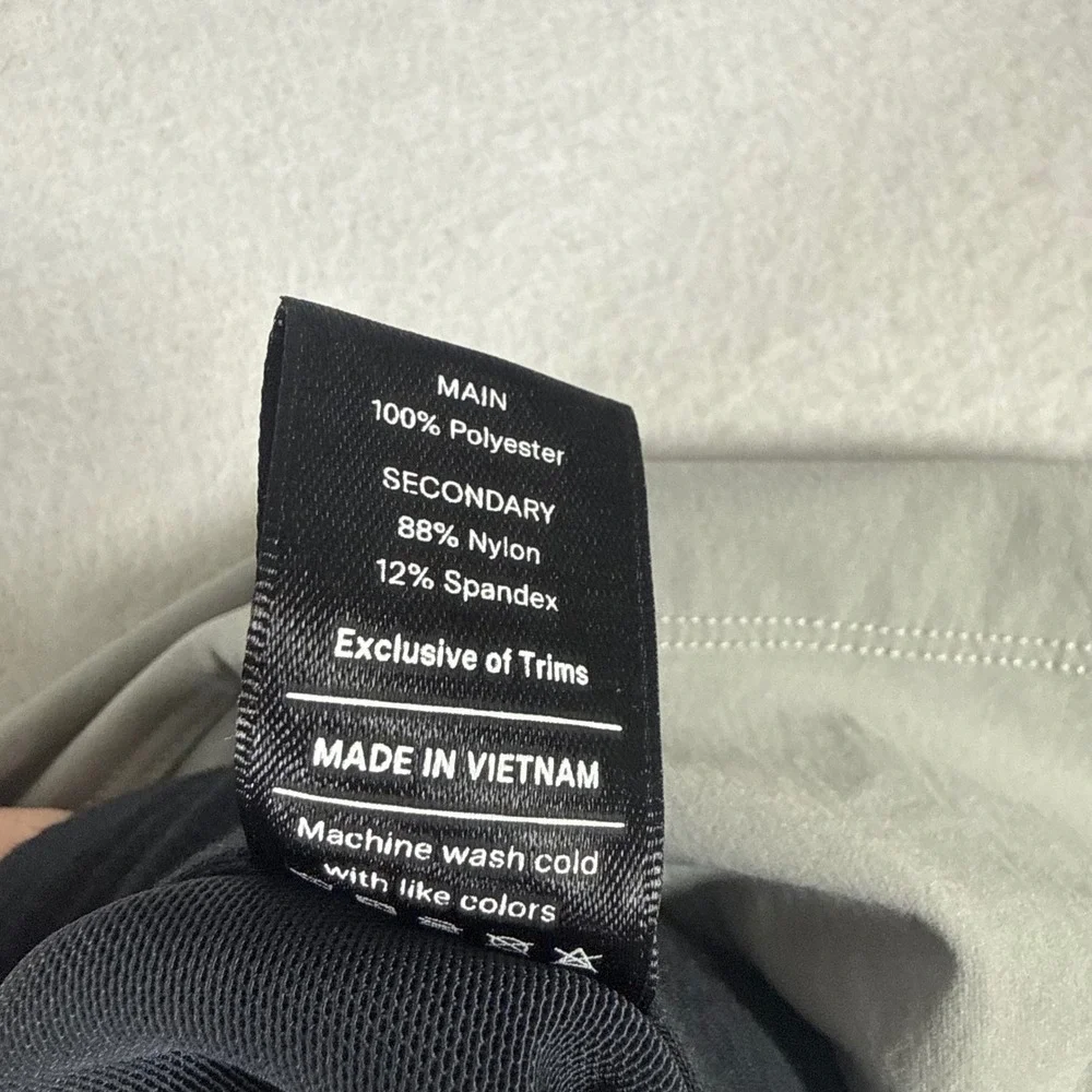 Public Rec Athletic Shorts Mens 40 Gray Polyester Stretch Athleisure Gym Workout